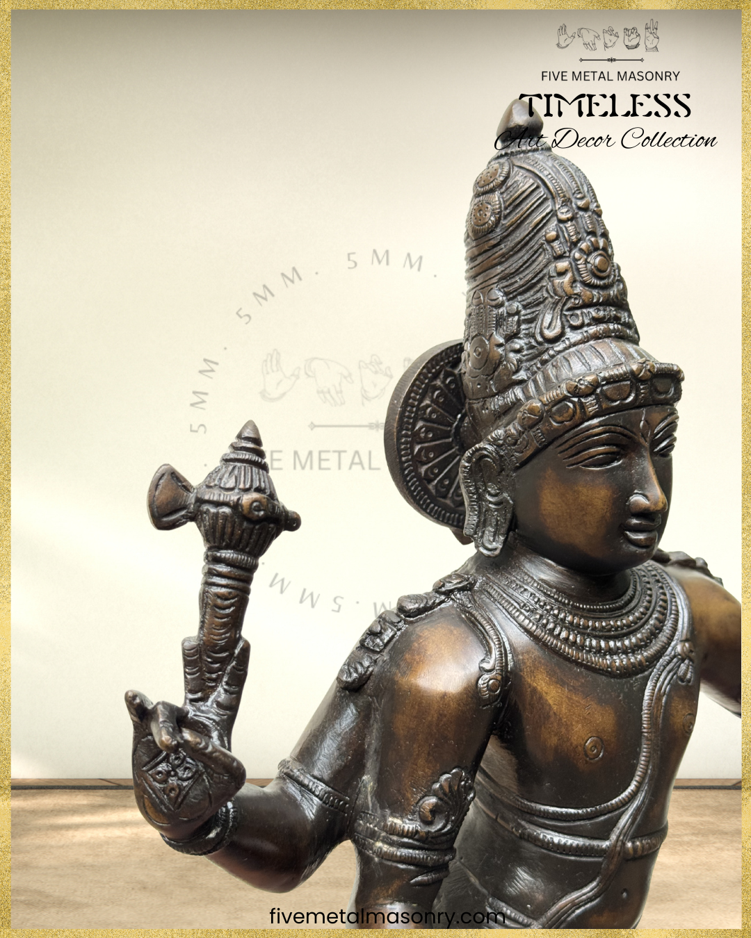 Tripurantaka Shiva Panchaloha Bronze Icon - 19" - Timeless Collection