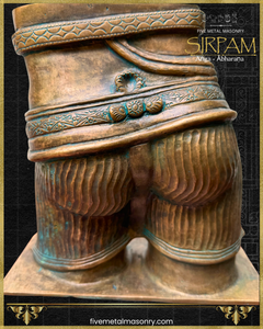 Siva’s Torso Panchaloha Bronze Icon - 8" - Sirpam Collection