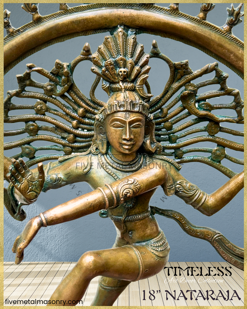 Nataraja Panchaloha Bronze Icon - 18" - Timeless Collection
