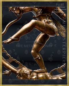 Nataraja Panchaloha Bronze Icon - 18" - Masterpieces Collection