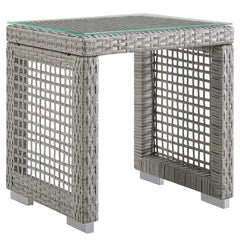 Malvolio Outdoor Set  1 Triple Seater, 1 Double Seater, 1 Single Seater, 2 Side table and 1 Center Table (Silver)