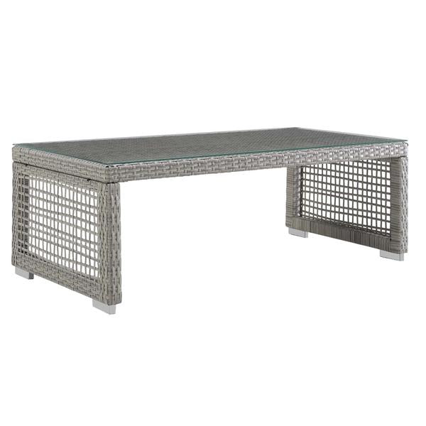 Malvolio Outdoor Set  1 Triple Seater, 1 Double Seater, 1 Single Seater, 2 Side table and 1 Center Table (Silver)