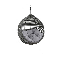 Fillipo Single Seater Hanging Swing Without Stand For Balcony , Garden Swing (Black)