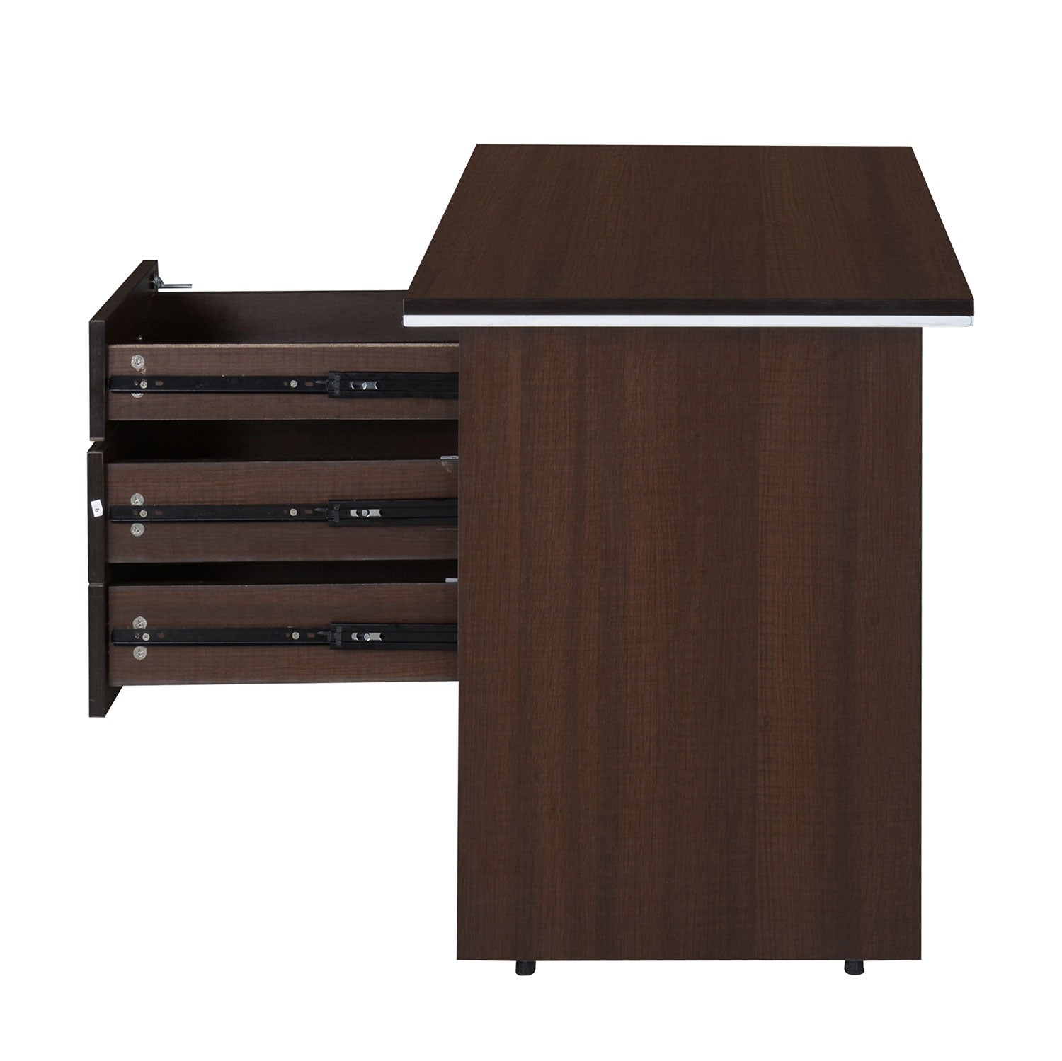 Nilkamal Endura Office Table (Brown)