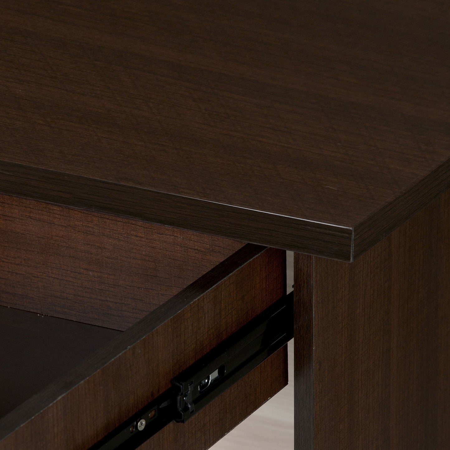 Nilkamal Enzo Office 3 ft Table (Brown & Cloud Ash)