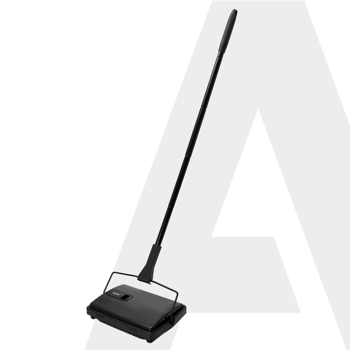 AGARO Delite Manual Carpet Cleaner for Pet Hair Rugs Mattresses – No Batteries, Push & Pull, Tangle-Free Brush, Easy-Dump Dustbin (Not for Hard Floors)