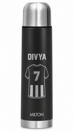 Personalized Eco-Flip Thermosteel Thermos Flask (Milton)