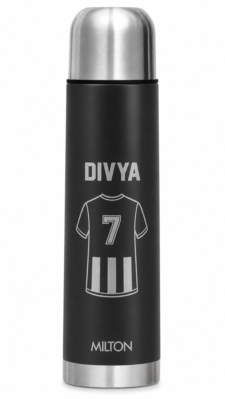 Personalized Eco-Flip Thermosteel Thermos Flask (Milton)