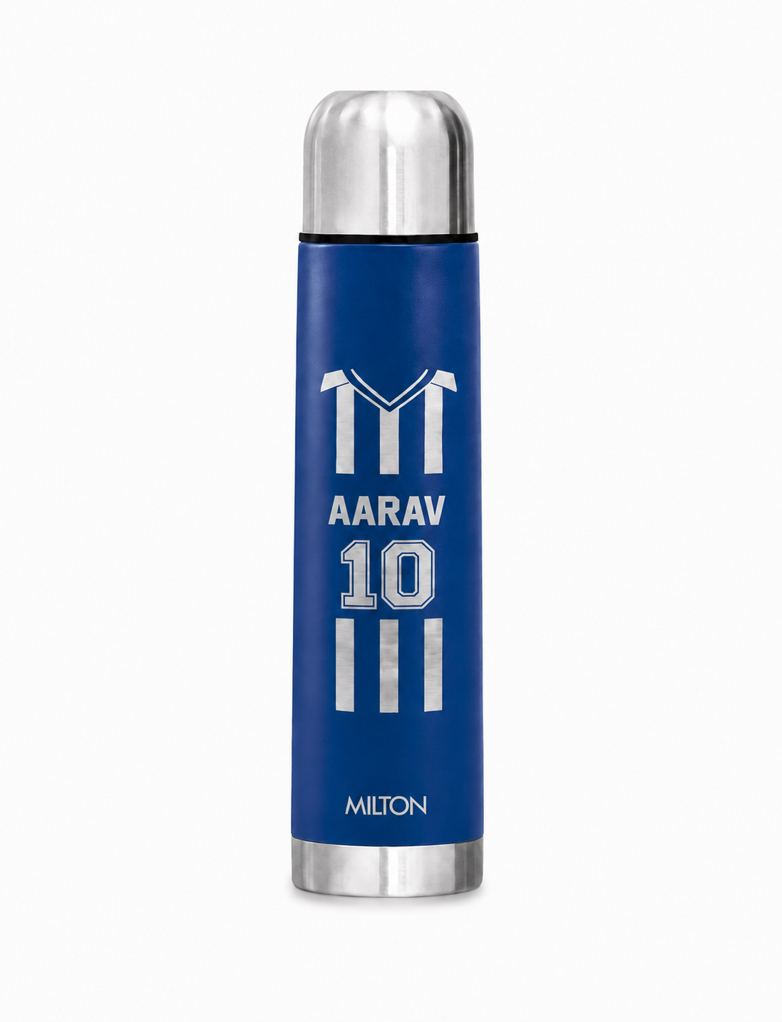 Personalized Eco-Flip Thermosteel Thermos Flask (Milton)