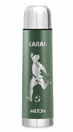 Personalized Eco-Flip Thermosteel Thermos Flask (Milton)