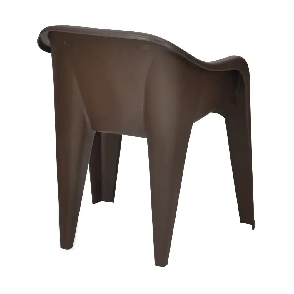 Nilkamal Eeezy Go Plastic Armchair (Season Rust Brown)