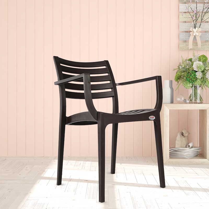 Supreme Empire Plastic With-Arm Chair