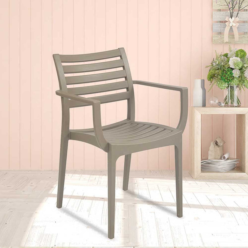 Supreme Empire Plastic With-Arm Chair