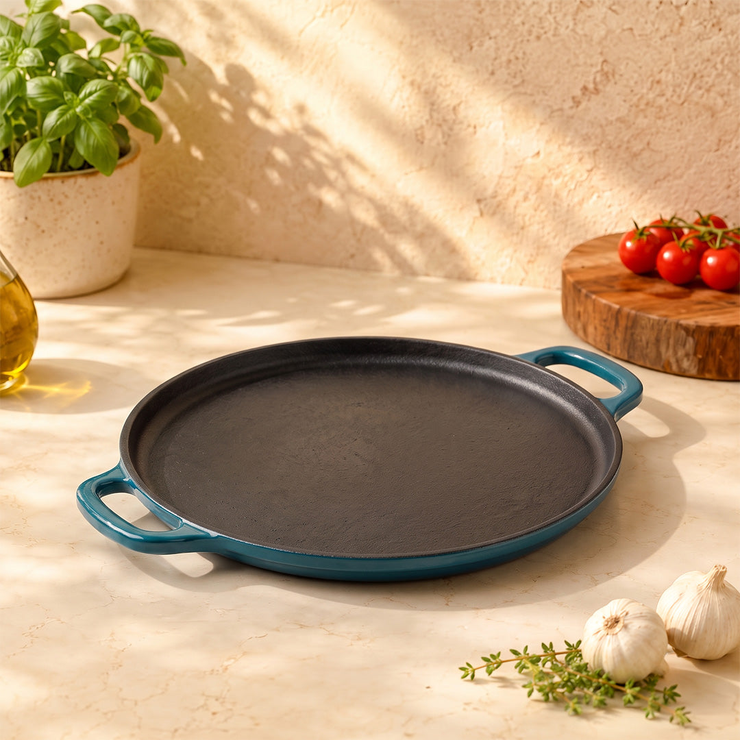 Crownstone Enameled Cast Iron 12"/30cm Tawa