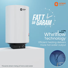 Enamour Classic Pro 5 Star Rated Polymer Storage Water Heater (Geyser) | Vertical Geyser