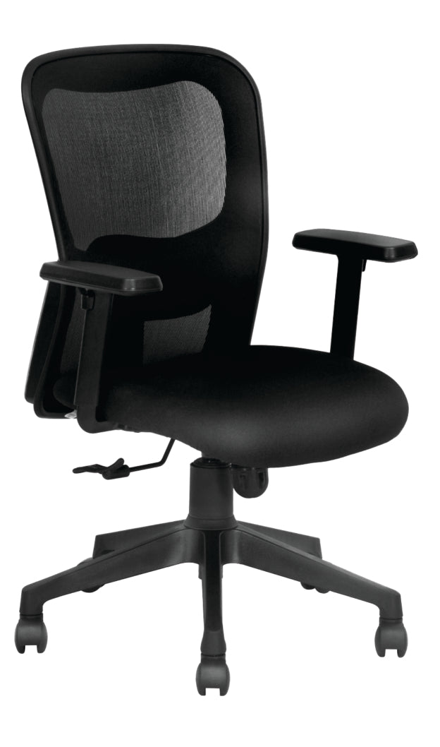Nilkamal Ethen Mid Back Office Chair (Black)