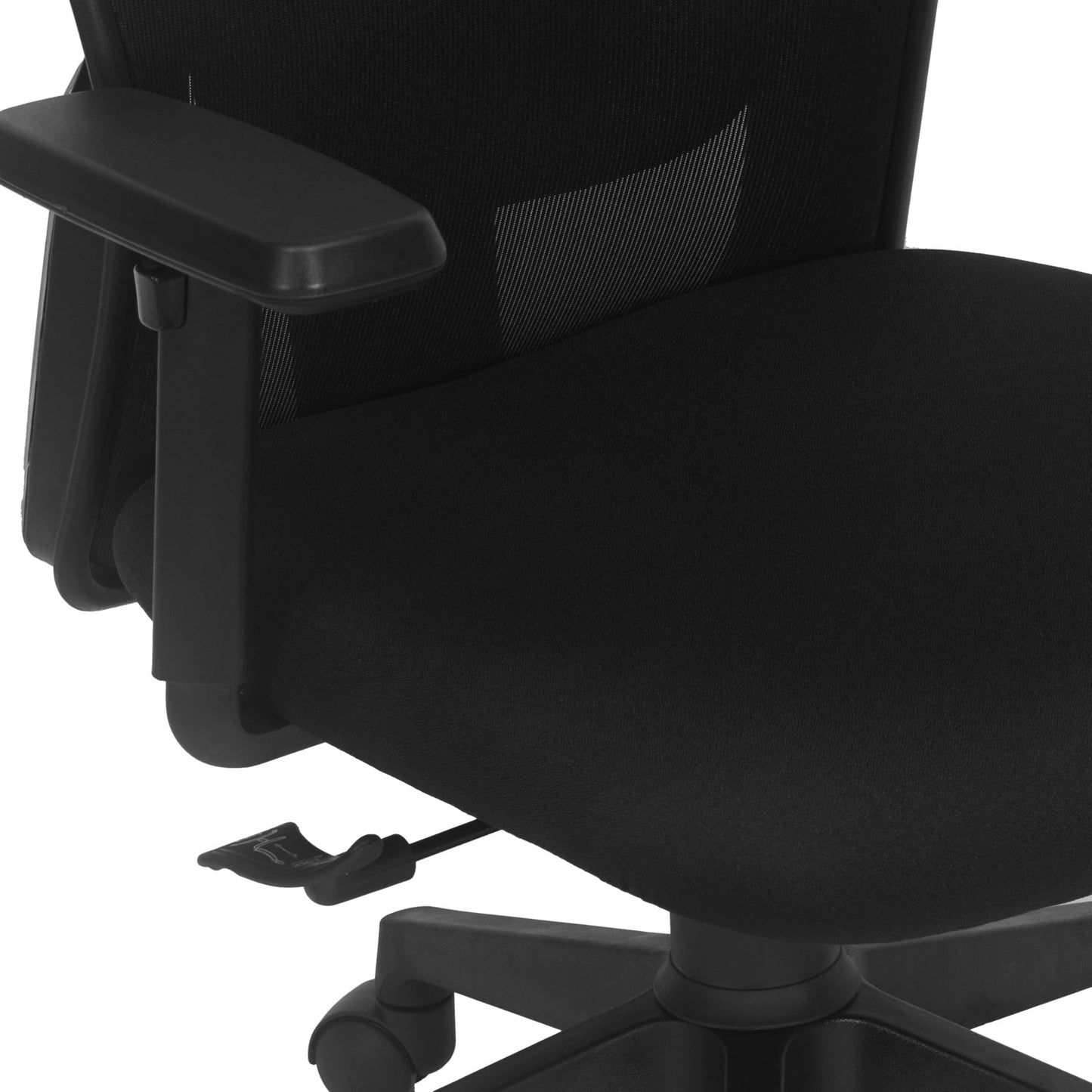 Nilkamal Ethen Mid Back Office Chair (Black)