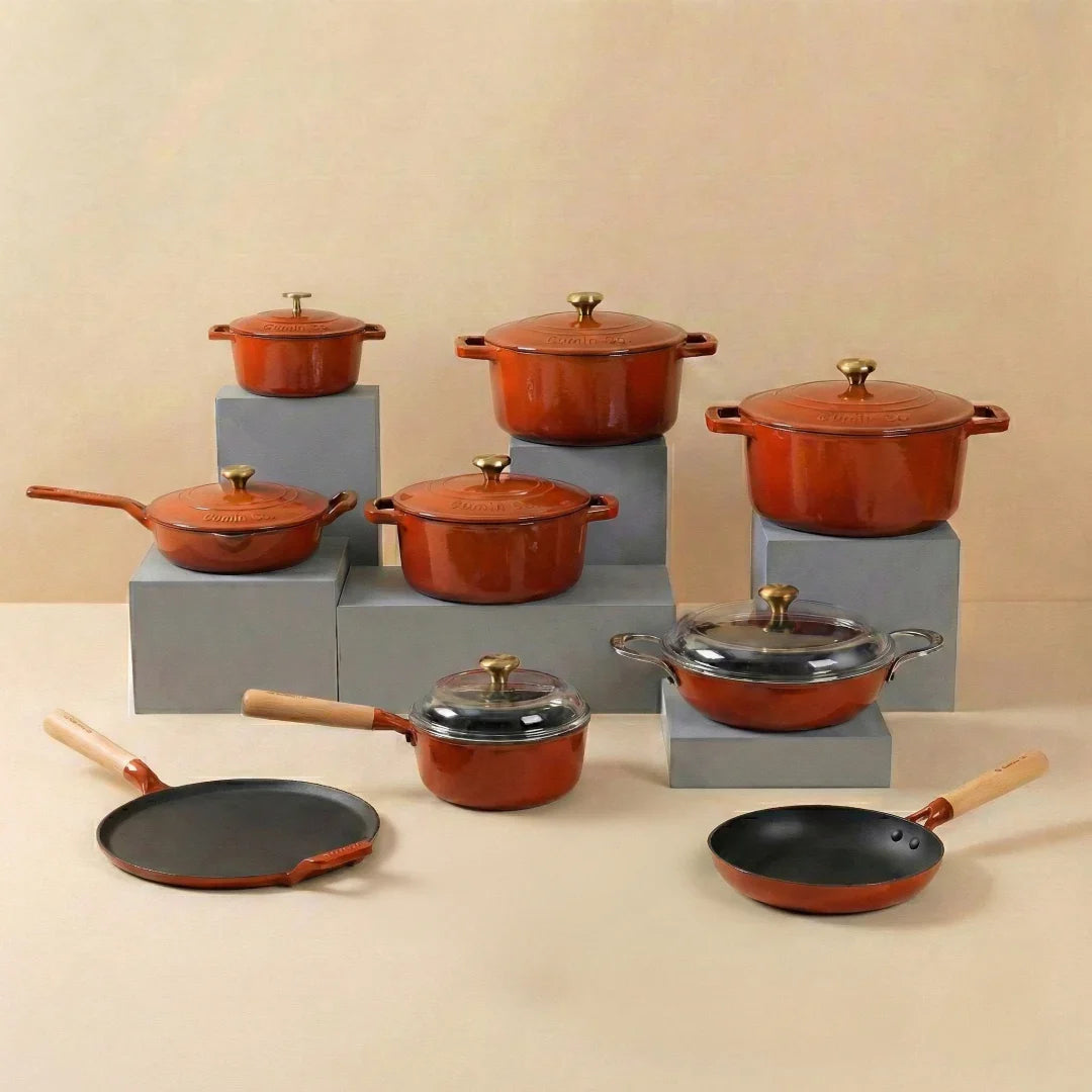 The Autumn Rust Kitchen Set