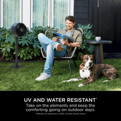 Shark FlexBreeze Cordless Table & Pedestal Fan (FA200IN) | 24 Hrs Battery