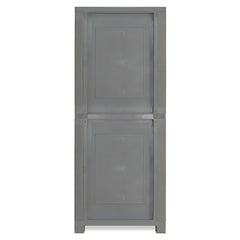 Nilkamal Freedom Big 1 (FB1) Plastic Storage Cabinet (Deep Blue and Grey)
