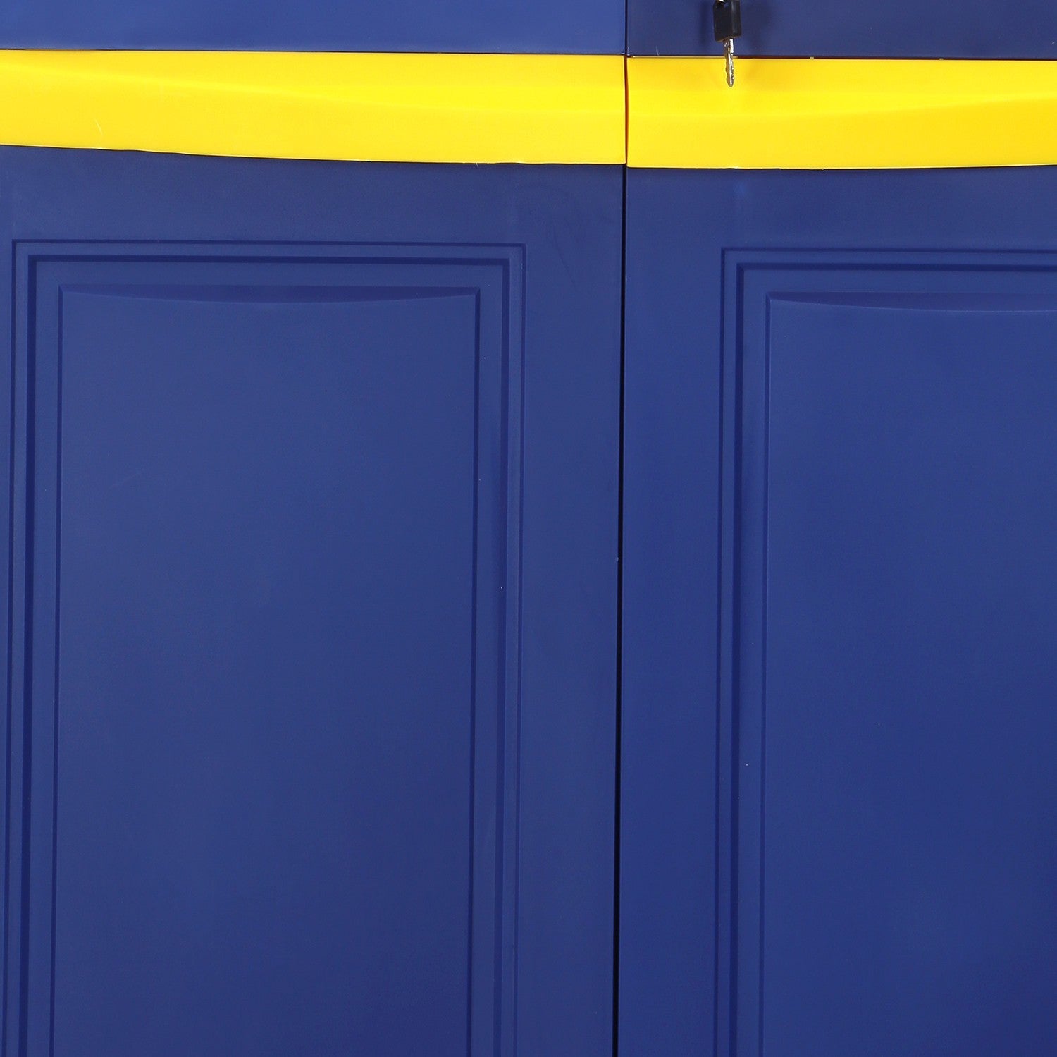 Nilkamal Freedom Big Mirror Cabinet (Pepsi Blue / Bright Red / Yellow)