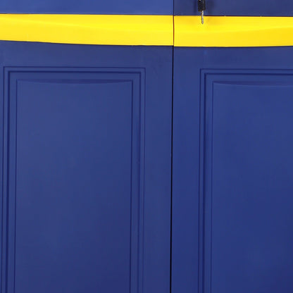 Nilkamal Freedom Big Mirror Cabinet (Pepsi Blue / Bright Red / Yellow)