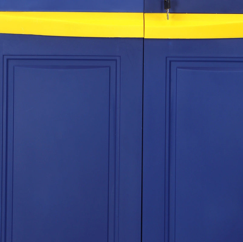 Nilkamal Freedom Big Mirror Cabinet (Pepsi Blue / Bright Red / Yellow)
