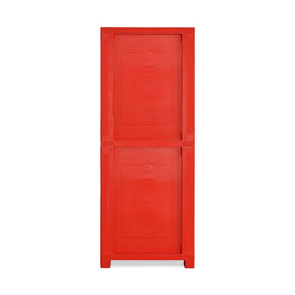 Nilkamal Freedom Big 1 (FB1) Plastic Storage Cabinet (Pepsi Blue, Bright Red and Yellow)