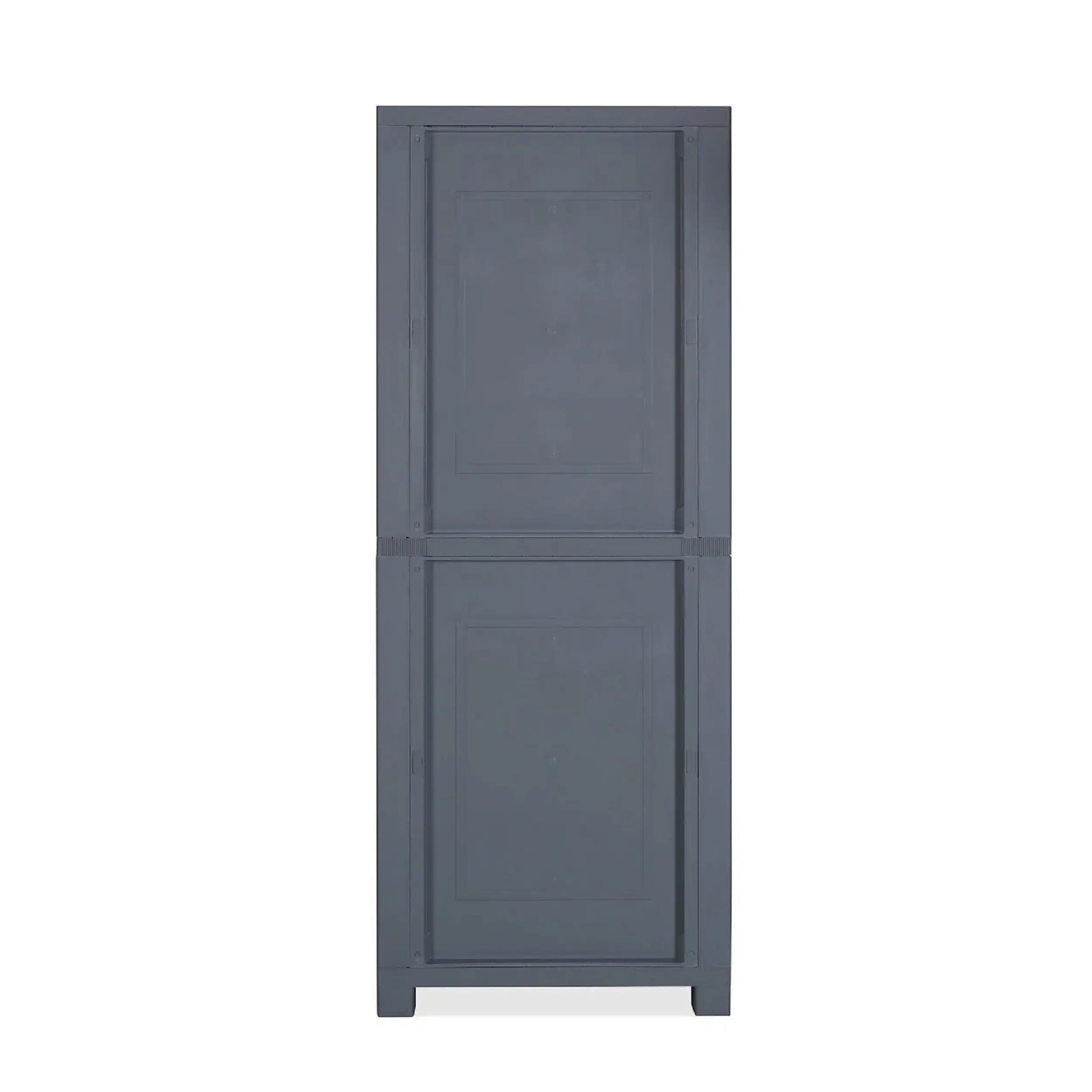 Nilkamal Freedom Big 2 Plastic Cabinet (Deep Blue & Grey)
