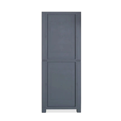 Nilkamal Freedom Big 2 Plastic Cabinet (Deep Blue & Grey)