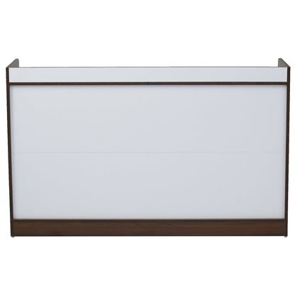 Nilkamal Febian Chest of 6 Drawers (Walnut & White)