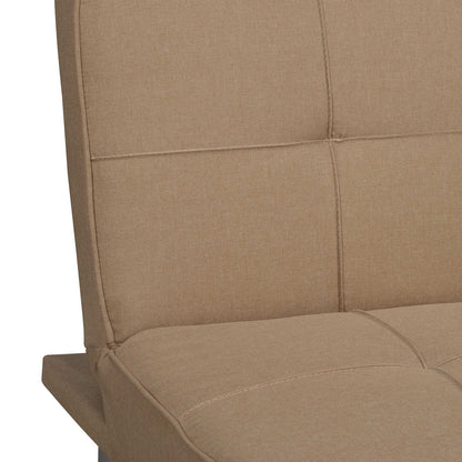 Nilkamal Felecia Fabric Sofa Cum Bed (Dark Beige)