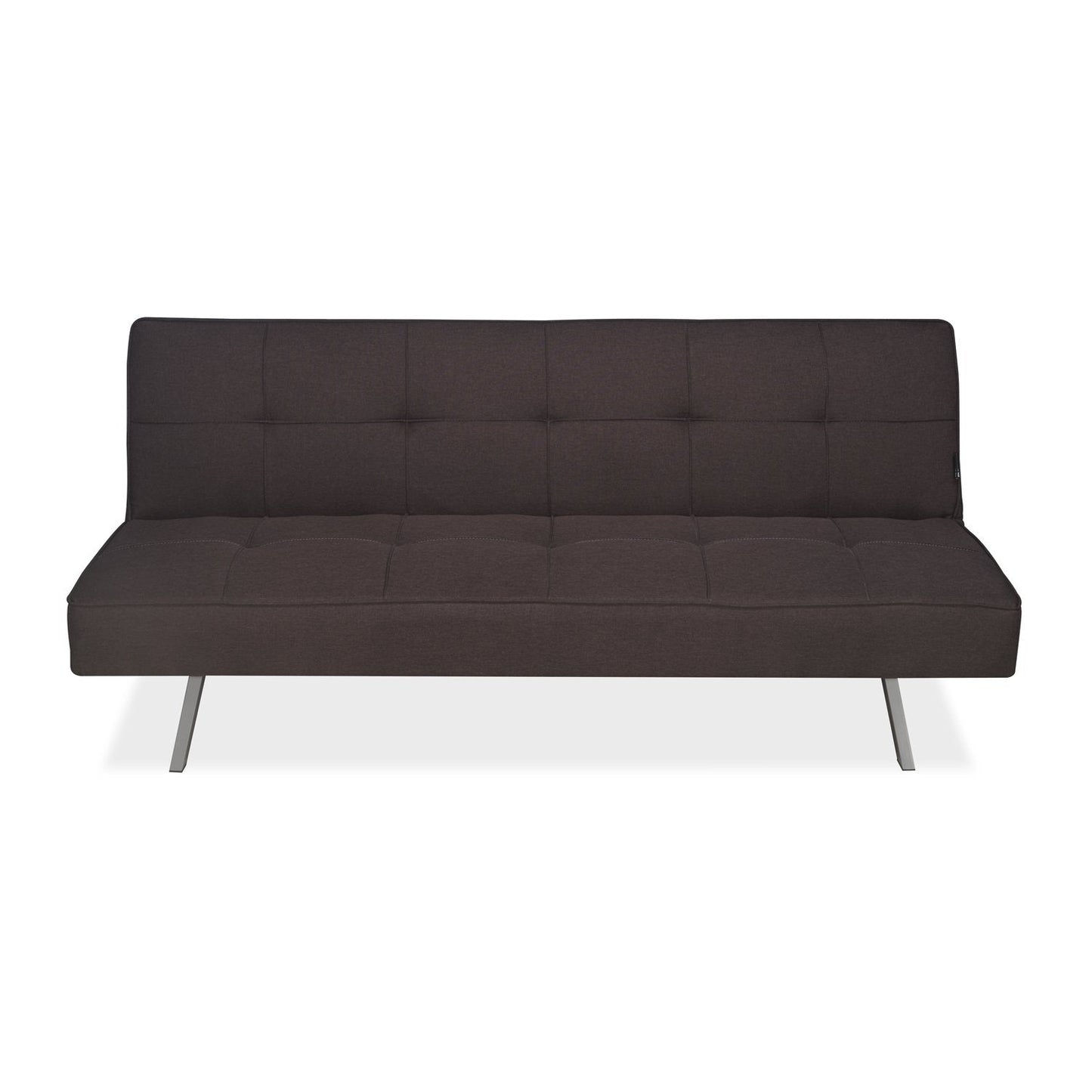 Nilkamal Felecia Fabric Sofa Cum Bed (Dark Grey)