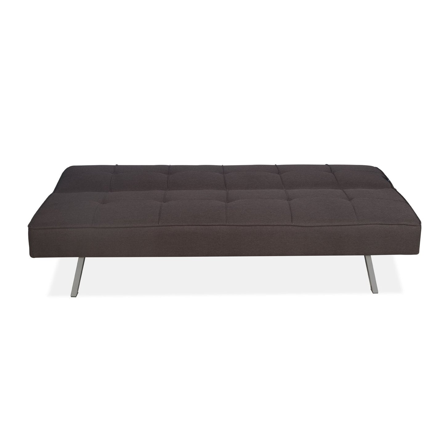 Nilkamal Felecia Fabric Sofa Cum Bed (Dark Grey)