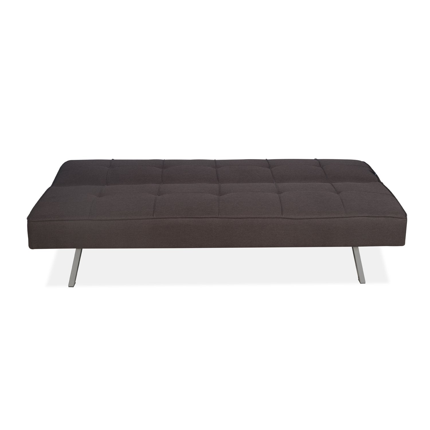 Nilkamal Felecia Fabric Sofa Cum Bed (Dark Grey)