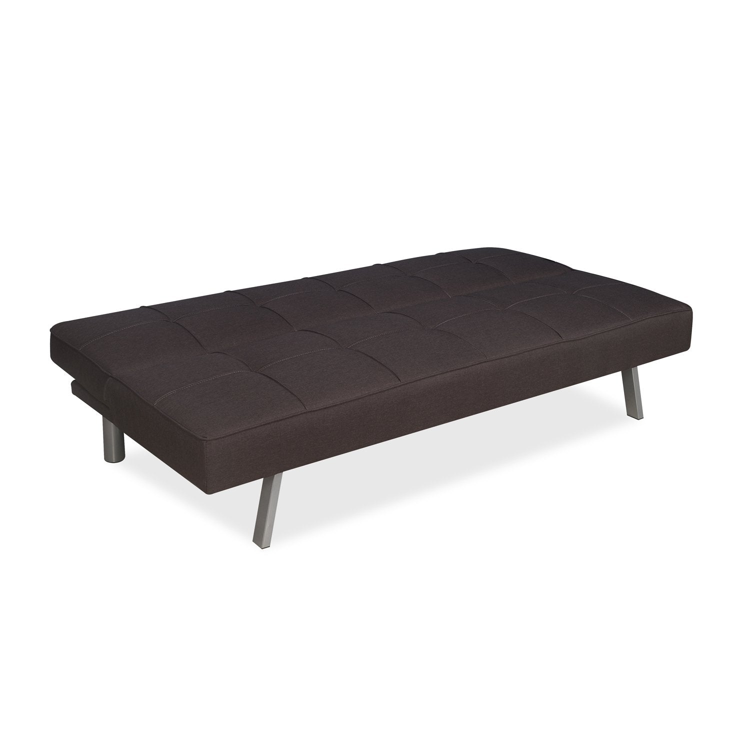 Nilkamal Felecia Fabric Sofa Cum Bed (Dark Grey)
