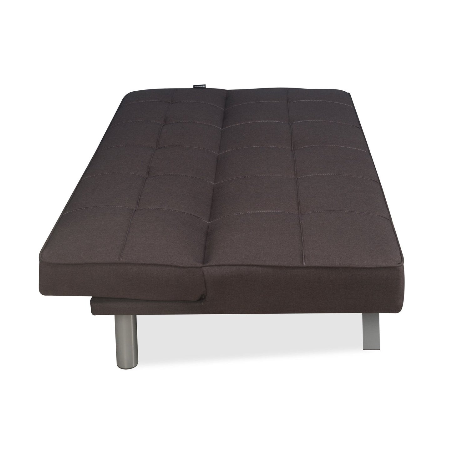 Nilkamal Felecia Fabric Sofa Cum Bed (Dark Grey)