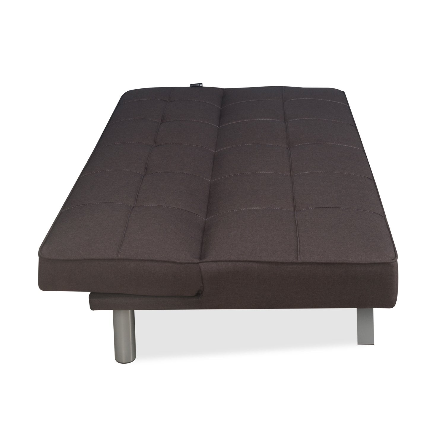 Nilkamal Felecia Fabric Sofa Cum Bed (Dark Grey)