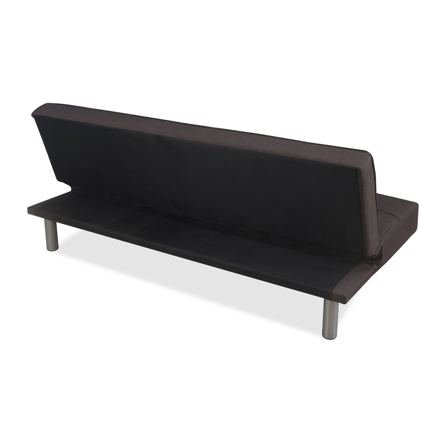 Nilkamal Felecia Fabric Sofa Cum Bed (Dark Grey)