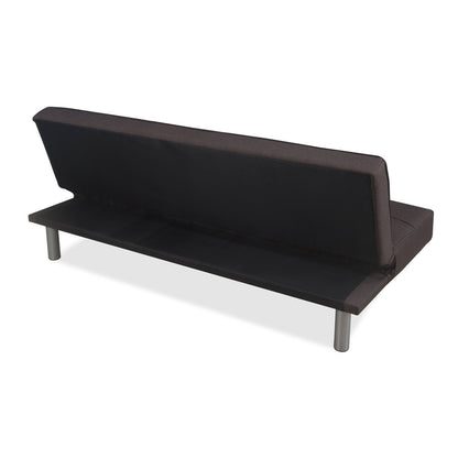 Nilkamal Felecia Fabric Sofa Cum Bed (Dark Grey)