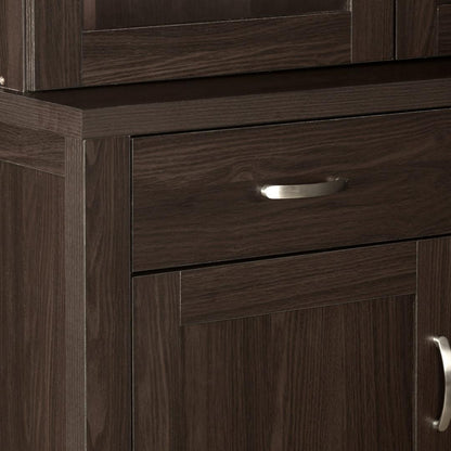 Nilkamal Ben Hutch Storage Cabinet (Brown)