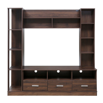 Nilkamal Florito Wall Unit (Walnut / Hiland Pine)