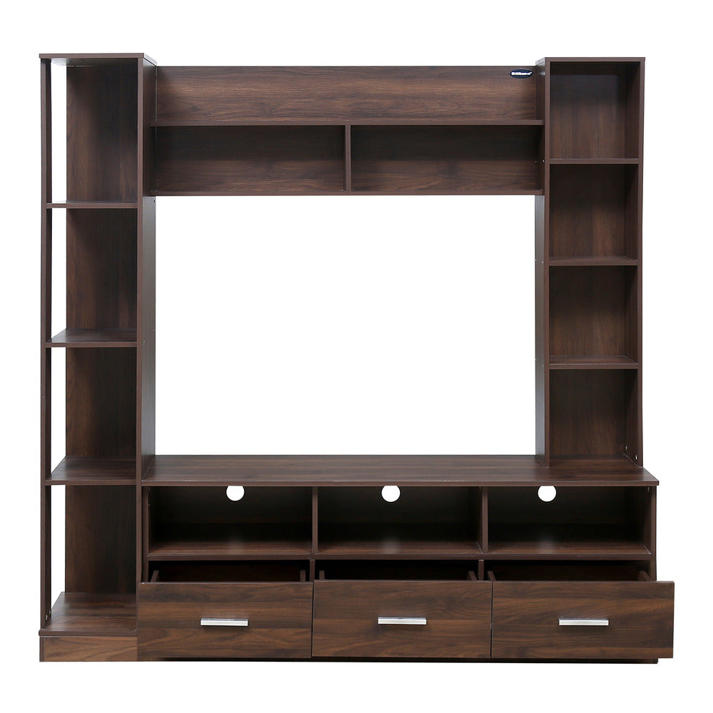 Nilkamal Florito Wall Unit (Walnut / Hiland Pine)