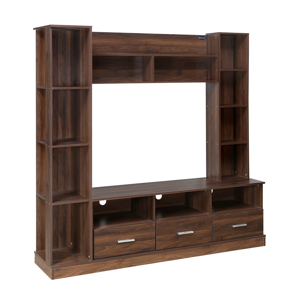 Nilkamal Florito Wall Unit (Walnut / Hiland Pine)