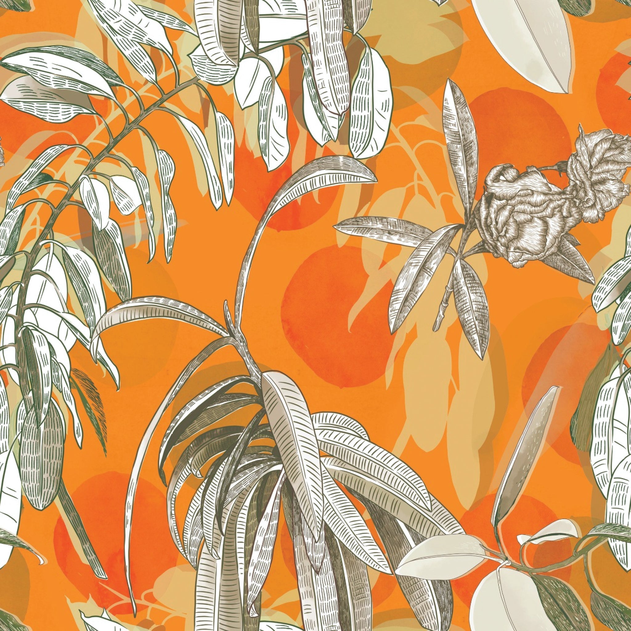 Outdoor Fabric Print Pillow 14
