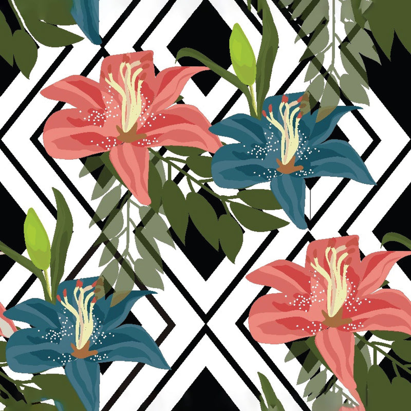 Outdoor Fabric Print Pillow 15