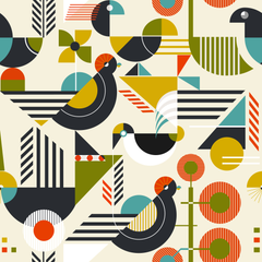 Outdoor Fabric Print Pillow 02