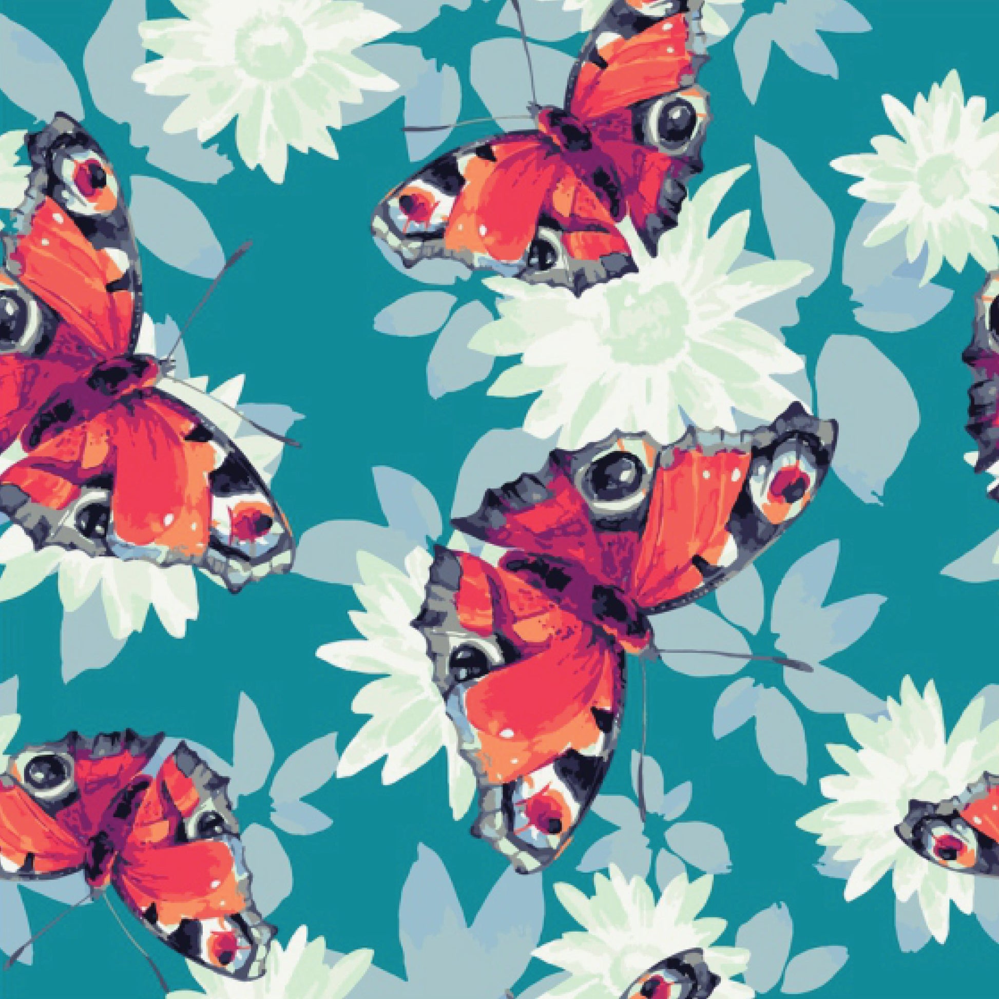 Outdoor Fabric Print Pillow 23