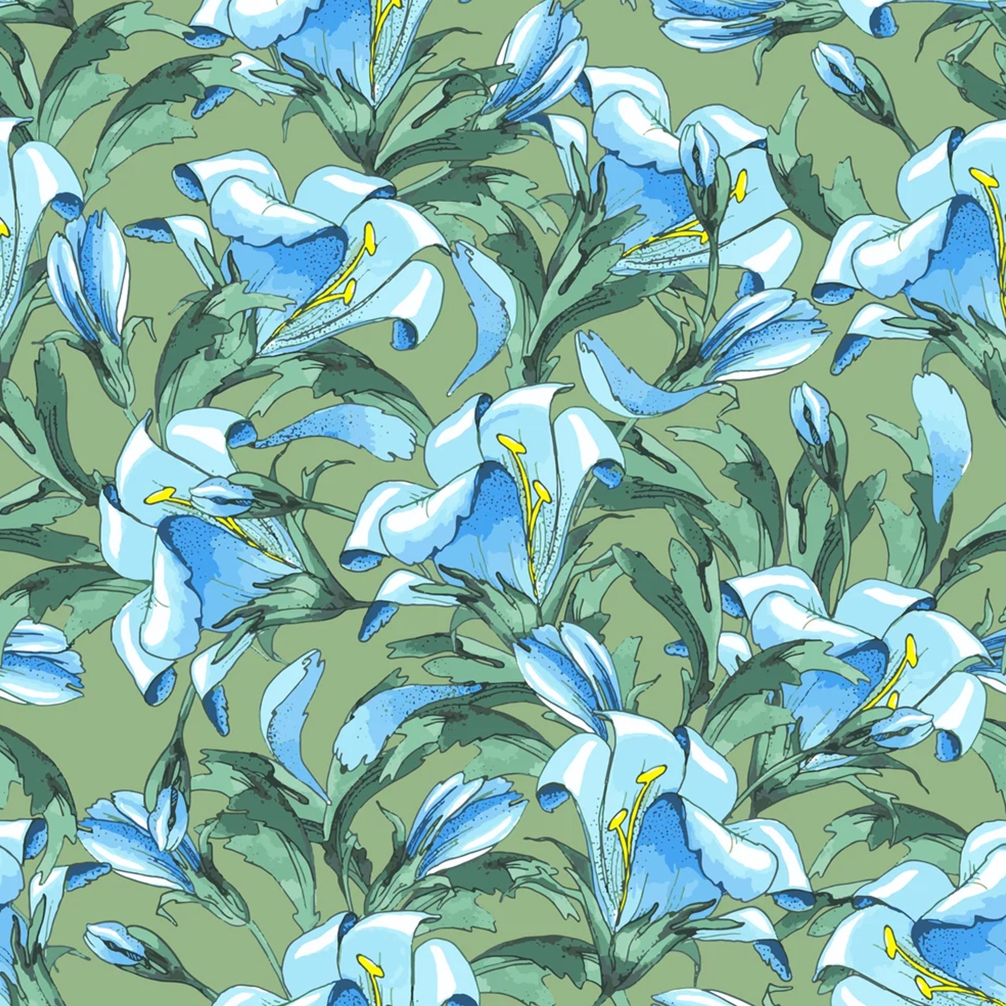 Outdoor Fabric Print Pillow 24