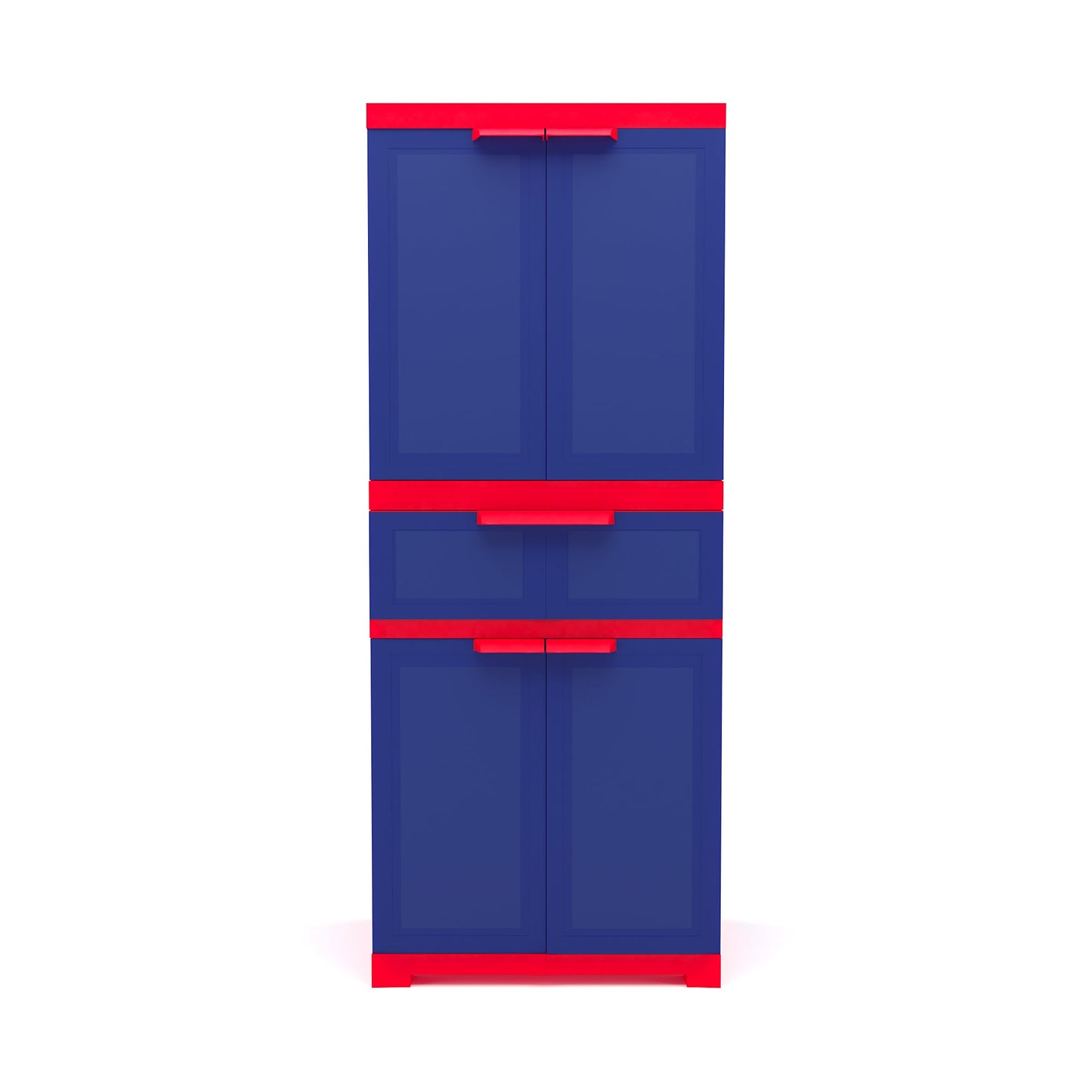 Nilkamal Freedom with 1 Drawer (Pepsi Blue / Bright Red / Yellow)
